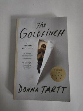 DONNA TART the Goldfinch soft cover book